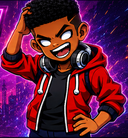 Anime Boss King VTuber avatar
